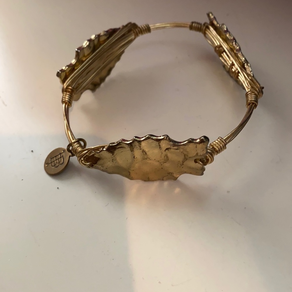 Bourbon and bowties arrow head bracelet